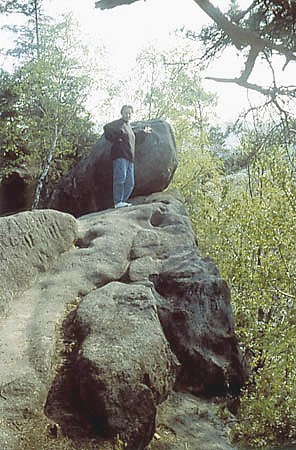 Diabelski Kamie koo Krzesawic