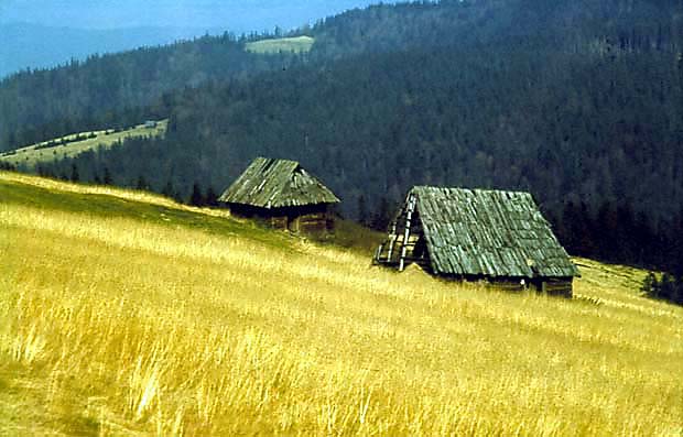 Szaasy pasterskie - zabytki kultury