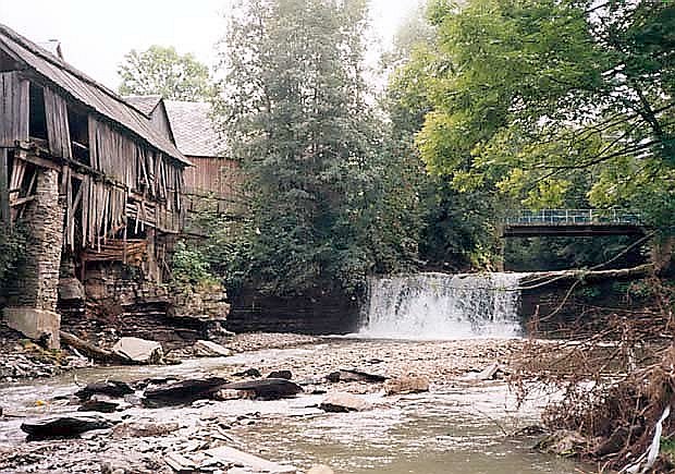 Wodospad w Kacwiskim Potoku