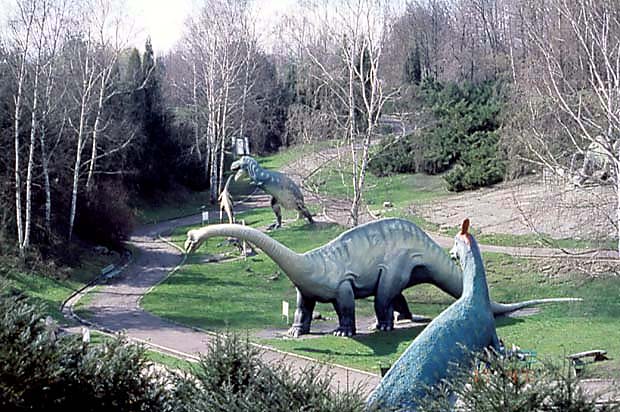 Skalna kotlina dinozaurw