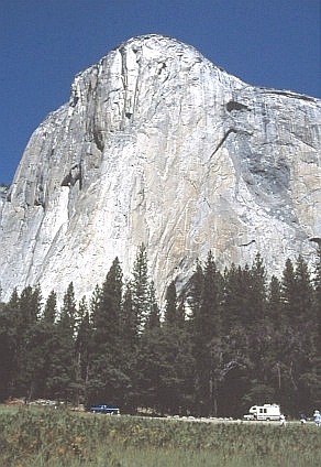 El Capitan w Parku Narodowym Yosemite