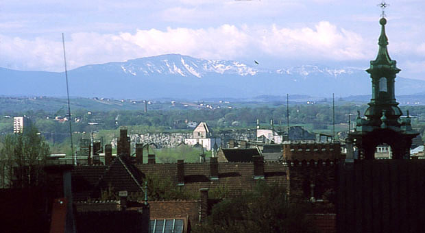 Widok na Babi Gr z Krakowa