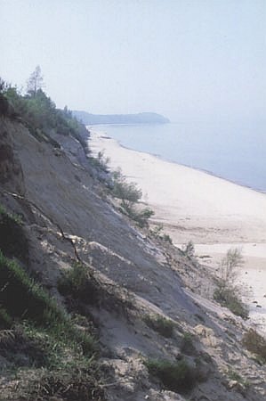 Aktywny klif w Chapowie