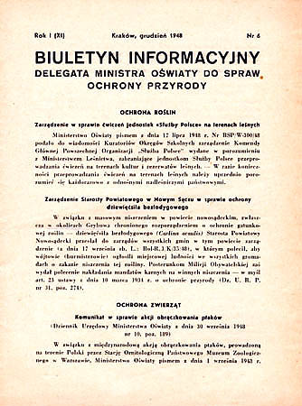 ''Biuletyn informacyjny'' - kontynuator ''KBI''