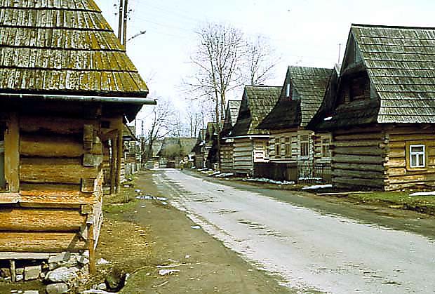 OChK - zabytkowa zabudowa wsi Chochow