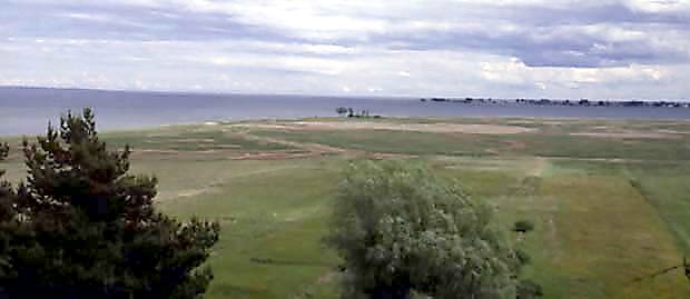 Widok rezerwatu latem