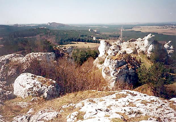 Skalisty szczyt Gry Zborw