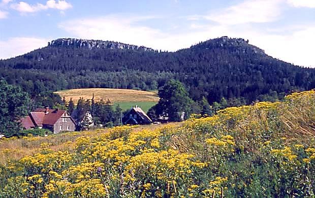 Szczelice: Wielki i May od strony Pasterki