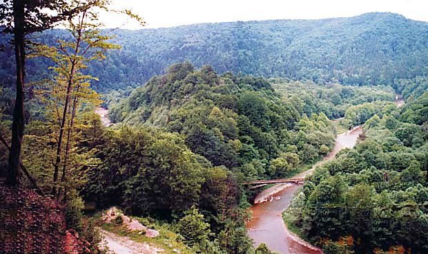 Pocztkowo by to Wschodniobeskidzki OChK, obecnie w czci park krajobrazowy