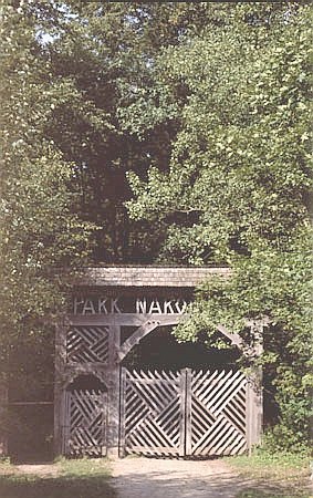 Brama wejciowa do Rezerwaru cisego