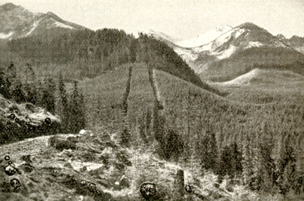 Budowa kolejki linowej na Kasprowy Wierch