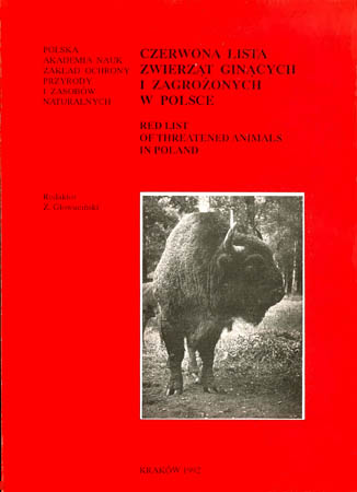 "Czerwona lista zwierzt gincych i zagroonych w Polsce"