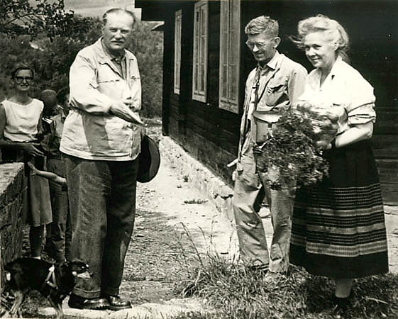 Profesorowie W. Szafer i B. Pawowski