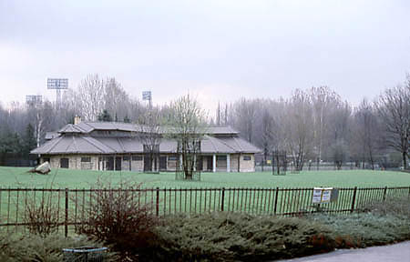 Wybieg dla antylop w lskim Ogrodzie Zoologicznym w Chorzowie