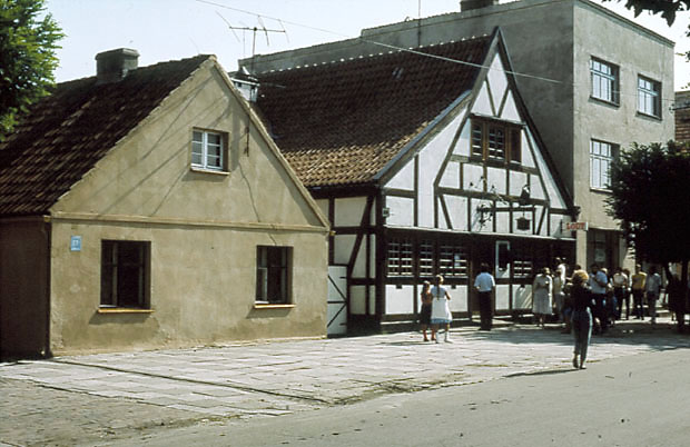 Wspczesny Hel z nielicznymi ju zabytkami